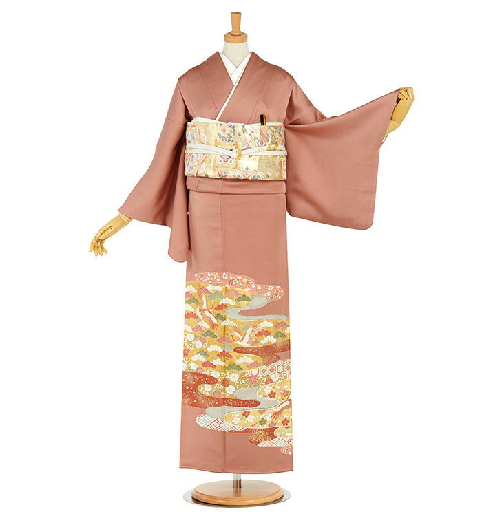 刺繍 色留袖 Sサイズ